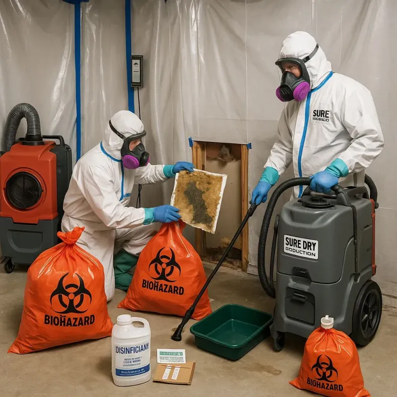 Contaminated Water Handling Protocols process in Hollis Center, ME