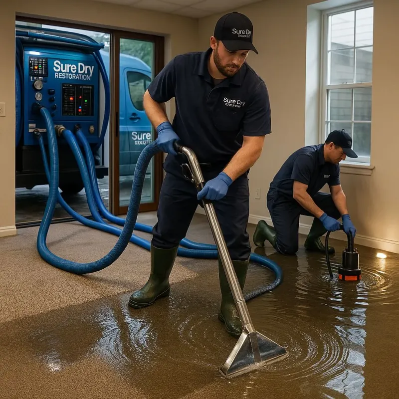 Water Extraction and Removal process in Hollis Center, ME